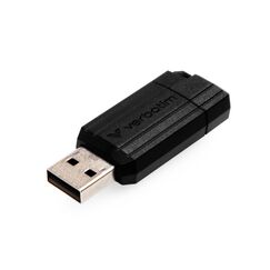 Verbatim PinStripe - USB-Stick 8 GB - Schwarz