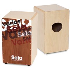 Sela SE-013 Cajón-Trommel Holz