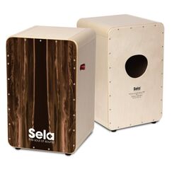 Sela SE-106 Cajón-Trommel Walnuss, Holz