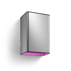 Philips Hue White and Color ambiance Resonate Outdoor Wandleuchte silber