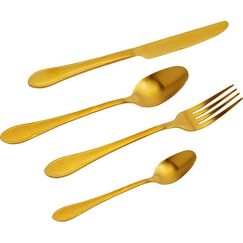 KARE Cucina Besteck-Set 16 Stück(e) Gold