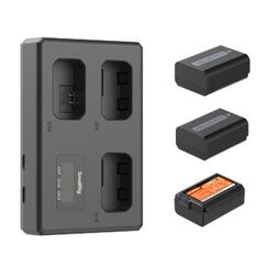 SmallRig Ladegeräte Akkuladegerät Batterie für Digitalkamera USB