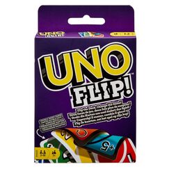 Mattel Games UNO Flip, Kartenspiel, Gesellschaftsspiel, Familienspiel, Kinderspiel