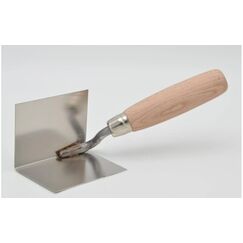 Laser & Tools Eckenspachtel innen mit Holzgriff