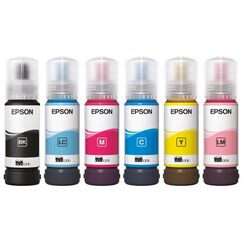 Epson 107 EcoTank-Tintenflasche in Schwarz