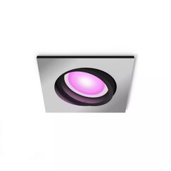 Philips Hue White and Color ambiance Centura Einbauspot, Farbe: Aluminium