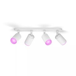 Philips Hue White and Color ambiance Fugato 4er-Spot
