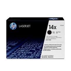 HP 14X Schwarz Original LaserJet Tonerkartusche mit hoher Reichweite