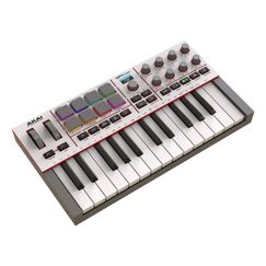 Akai MPK Mini IV MIDI-Tastatur 25 Schlüssel USB Weiß
