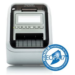 Brother QL-820NWBVMXX1 Etikettendrucker Thermodirekt Farbe 300 x 600 DPI 176 mm/sek Verkabelt & Kabellos Ethernet/LAN DK WLAN Bluetooth