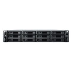 Synology RackStation RS2423+ NAS & Speicherserver Rack (2U) Ryzen Embedded V1780B 8 GB DDR4 0 TB DiskStation Manager Schwarz, Grau