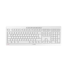 CHERRY Stream Desktop Recharge Tastatur Maus enthalten Universal RF Wireless QWERTZ Schweiz Grau