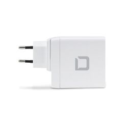 DICOTA D31983 Ladegerät für Mobilgeräte Laptop Weiß AC Schnellladung Drinnen