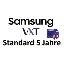 Samsung VXT CMS + RM Standard License, 5 Years Kommerziell 1 Lizenz(en) Abonnement 5 Jahr(e)