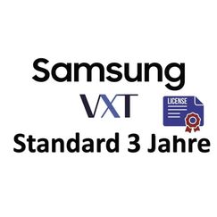 Samsung VXT CMS + RM Standard License, 3 Years Kommerziell 1 Lizenz(en) Abonnement 3 Jahr(e)
