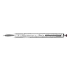 Caran d-Ache Toile de Jouy Schwarz Clip-on-Einziehkugelschreiber Medium 1 Stück(e)