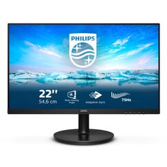 Philips V Line 222V8LA/00 Computerbildschirm 54,6 cm (21.5") 1920 x 1080 Pixel Full HD LCD Schwarz