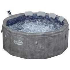 Bestway Lay-Z-Spa 6001V Whirlpool/Jacuzzi 850 l 6 Person(en) Rund Grau