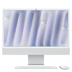 Apple iMac Apple M M6 59,7 cm (23.5") 4480 x 2520 Pixel All-in-One-PC 24 GB 512 GB SSD macOS Golden Gate Wi-Fi 7 (802.11be) Silber