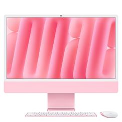Apple iMac Apple M M6 59,7 cm (23.5") 4480 x 2520 Pixel All-in-One-PC 24 GB 512 GB SSD macOS Golden Gate Wi-Fi 7 (802.11be) Pink