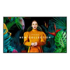 Samsung QB75C Digital Signage Flachbildschirm 190,5 cm (75") LCD WLAN 350 cd/m² 4K Ultra HD Schwarz Eingebauter Prozessor Tizen 16/7