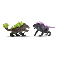 schleich ELDRADOR CREATURES Schattenluchs vs. Felsbrecher
