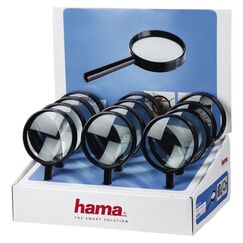 Hama Basic 75 Vergrößerungsglas 1,75x Schwarz