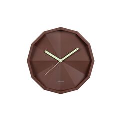 Karlsson KA6142BR Wand- /Tischuhr Mechanische Uhr Rund Schokolade