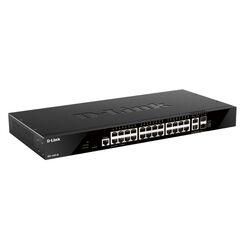 D-Link DGS-1520-28/E Netzwerk-Switch Managed L3 10G Ethernet (100/1000/10000) 1U Schwarz