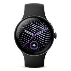 Google Pixel Watch 5 AMOLED 45 mm Digital Touchscreen Schwarz WLAN GPS