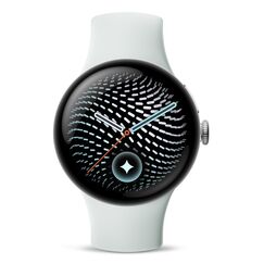 Google Pixel Watch 5 AMOLED 41 mm Digital Touchscreen Silber WLAN GPS