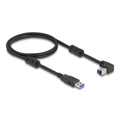 DeLOCK USB 5 Gbps Kabel Typ-A Stecker zu Typ-B Stecker 90° oben gewinkelt 1 m