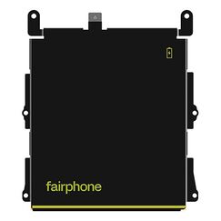 Fairphone F6BATT-1ZW-WW1 Handy-Ersatzteil Batterie Schwarz