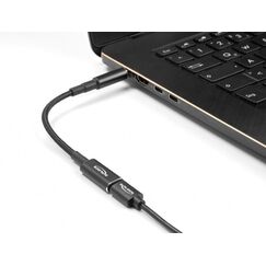 DeLOCK Adapterkabel für Notebook Ladekabel USB Type-C Buchse zu Sony 6,0 x 4,3 mm Stecker 90° gewinkelt 15 cm