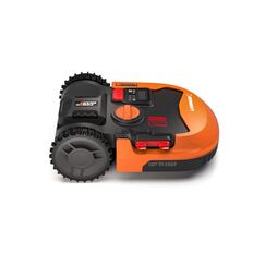 WORX WR155E Rasenmäher Rasenmähroboter Akku Schwarz, Orange