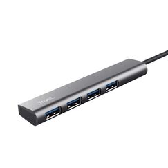 Trust Halyx USB 3.2 Gen 1 (3.1 Gen 1) Type-A 5 Mbit/s Grau