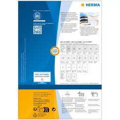HERMA 10731 Druckeretikett Weiß Selbstklebendes Druckeretikett