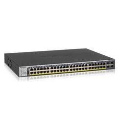 NETGEAR GS752TP Managed L2/L3/L4 Gigabit Ethernet (10/100/1000) Power over Ethernet (PoE) 1U Schwarz