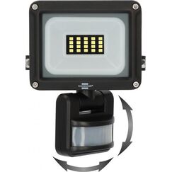 Brennenstuhl LED Strahler JARO 1060 P (LED Fluter zur Wandmontage für außen IP65, 10W, 1150lm, 6500K, mit Bewegungsmelder)