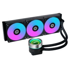 Lian Li GA II TRINITY Computergehäuse All-in-One-Flüssigkeitskühler 12 cm Schwarz 1 Stück(e), Farbe: Schwarz