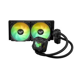 ASUS TUF GAMING LC II 240 ARGB Prozessor All-in-One-Flüssigkeitskühler 12 cm Schwarz