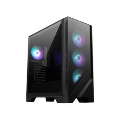 MSI MAG Forge 320R AIRFLOW Micro Tower Schwarz, Transparent
