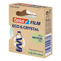 TESA Eco & Crystal Dekorative Bänder 10 m Transparent