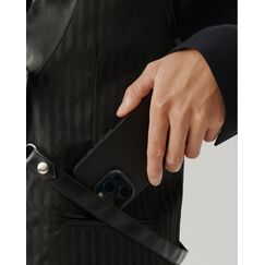 NUDIENT Thin Case Magsafe Handy-Schutzhülle 15,5 cm (6.1") Cover Schwarz