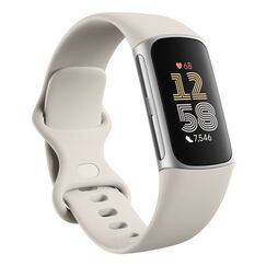 Fitbit Charge 6 AMOLED Aktivitäts-Trackerarmband Silber