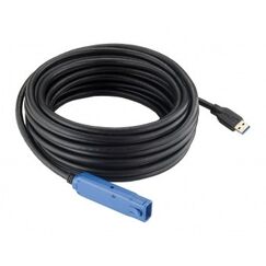 EXSYS EX-1406 USB Kabel USB 3.2 Gen 1 (3.1 Gen 1) 10 m USB A Schwarz