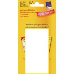 Avery Universal-Etiketten, weiß, 98 x 51 mm, permanent
