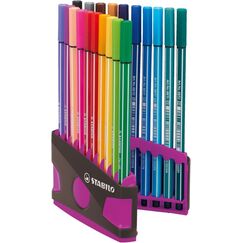 STABILO Pen 68 Filzstift Mehrfarbig 20 Stück(e)