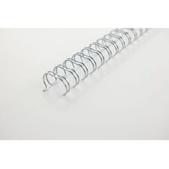 GBC WireBind Drahtbinderücken, silber, 11mm (100)