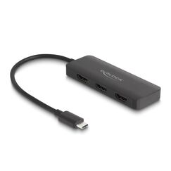 DeLOCK USB Type-C Splitter (DP Alt Mode) zu 3 x HDMI MST 4K 60 Hz